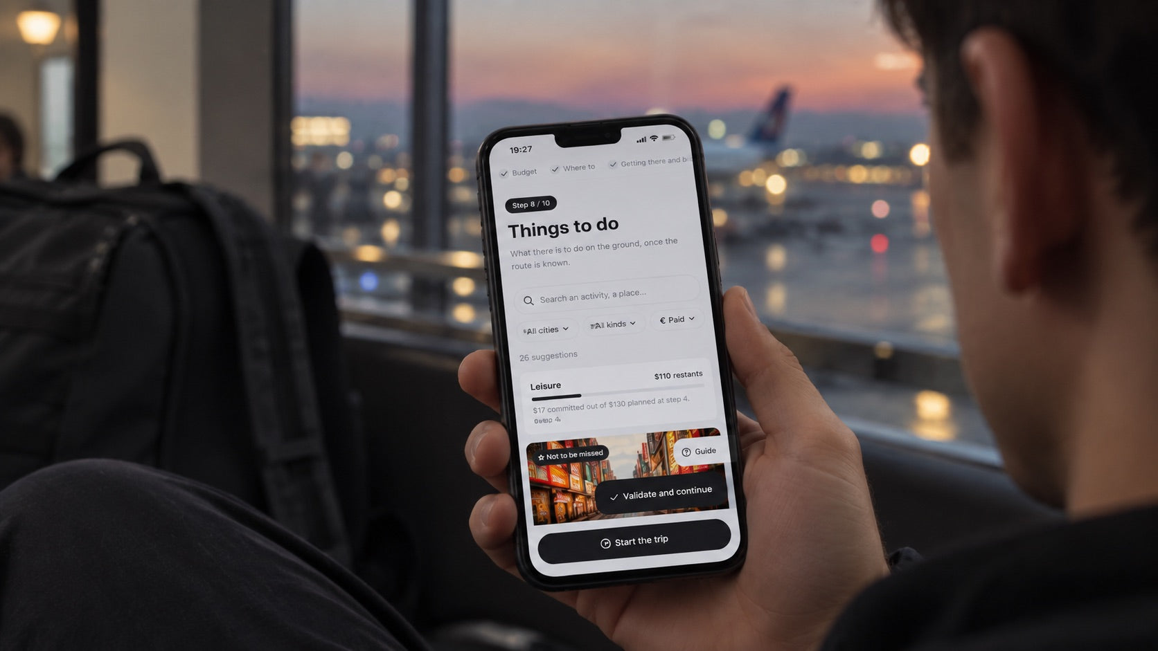 Discover your next adventure with the REVENTURY Travel Planner