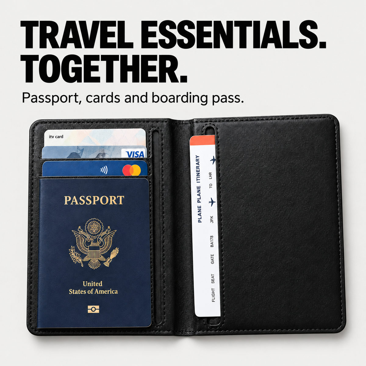 Trackable Passport Holder