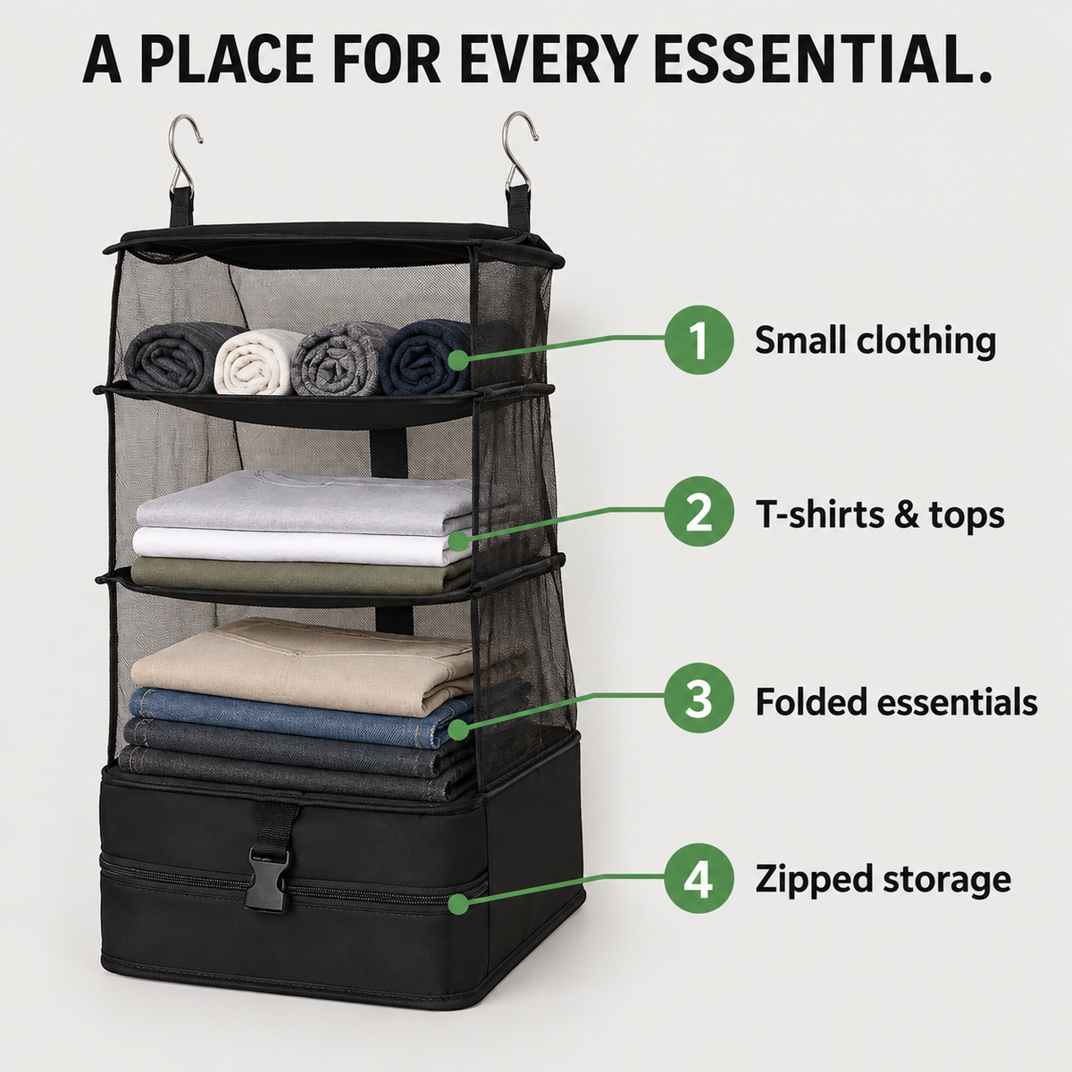 Hanging Travel Organizer