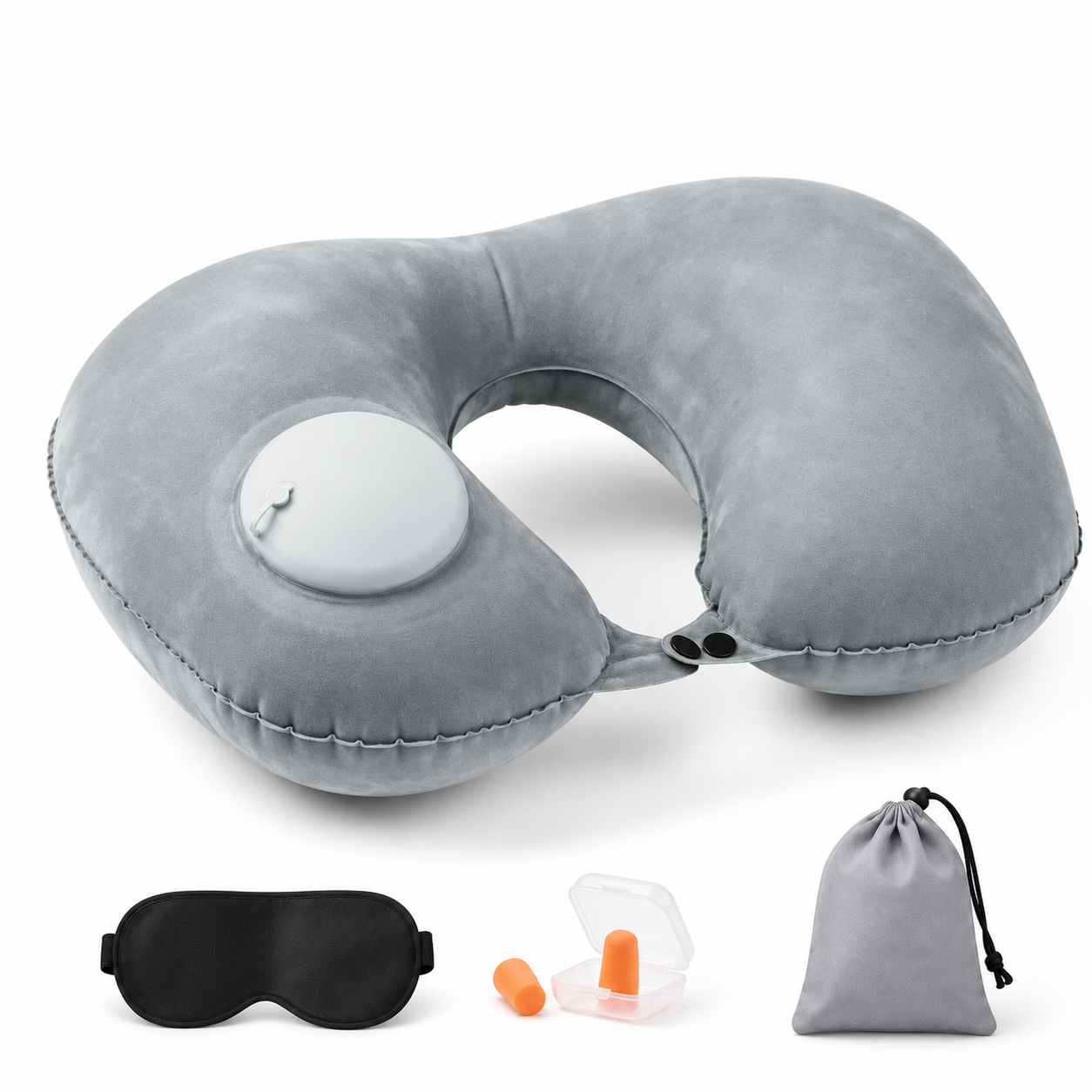 The Flight Comfort Kit — Moon Grey