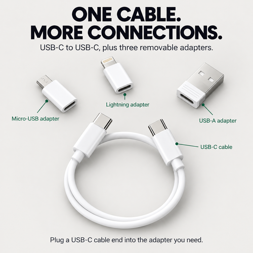 60W Travel Cable Kit
