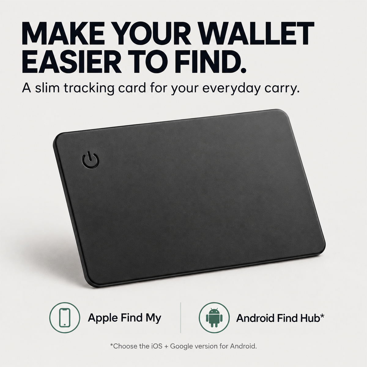 Slim Tracking Card