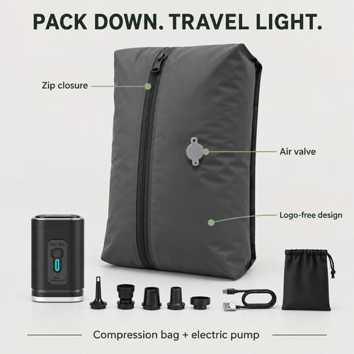 Compression Bag + Electric Pump Kit