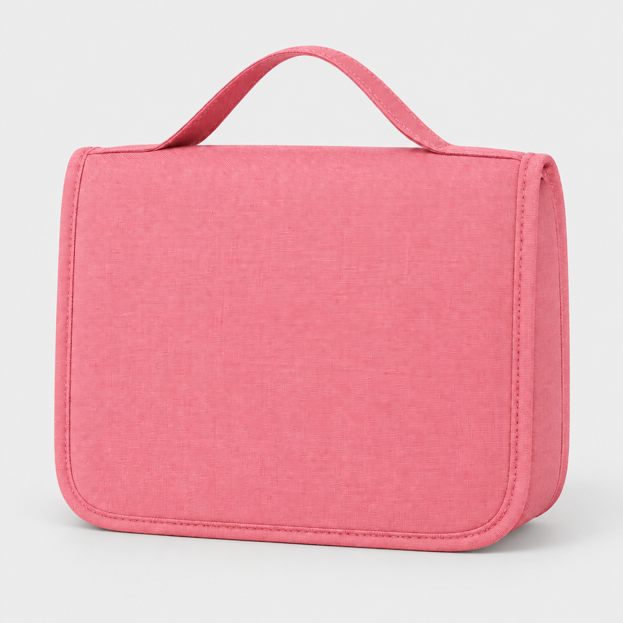 Hanging Toiletry Bag — Pink