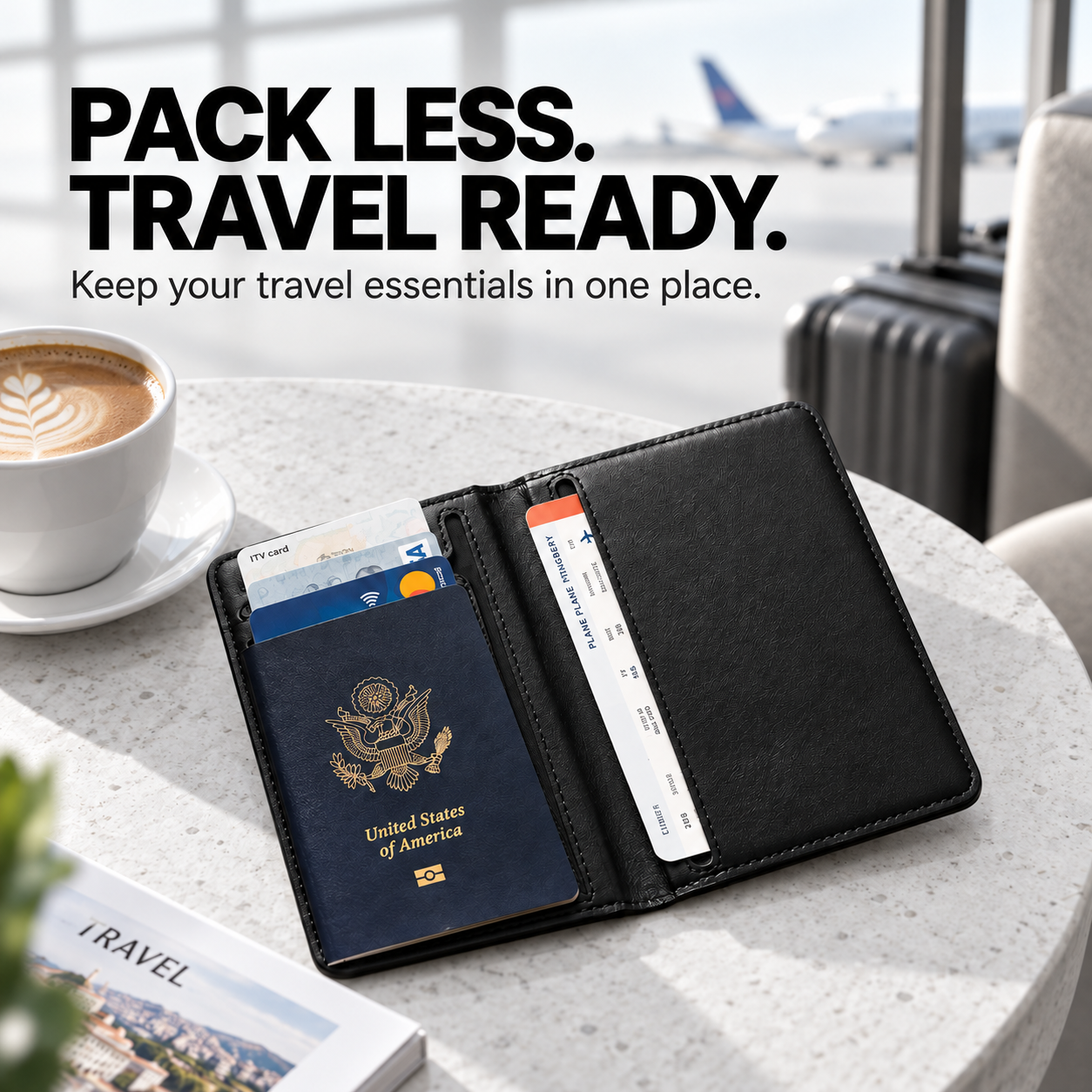 Travel light. Stay organized.